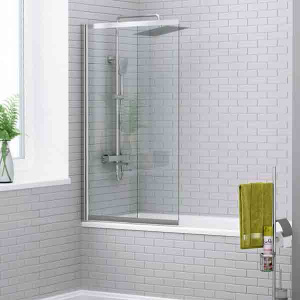 Душевая шторка на ванну Wasserkraft Main 41S02-80 WasserSchutz, 80х140, прозрачный