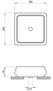 Умывальник Lavinia Boho Bathroom Sink 33311109