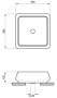 Умывальник Lavinia Boho Bathroom Sink 33311109