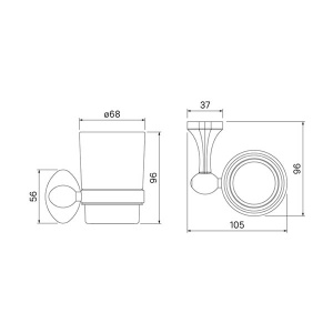 Стакан Iddis Male MALSSG1i45