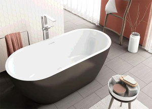 Акриловая ванна Kolpa-san Dalia FS Black, 170х80