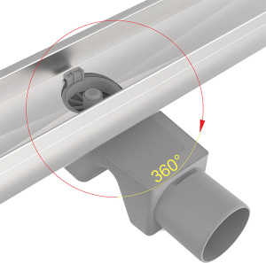 Душевой трап Aquabath Line AB010-SS-700 / 800 / 900, 70 см