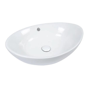 Донный клапан Roxen P01W (white) с переливом