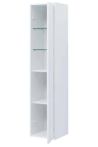 Пенал Aquanet Lino (Flat) 35 белый глянец
