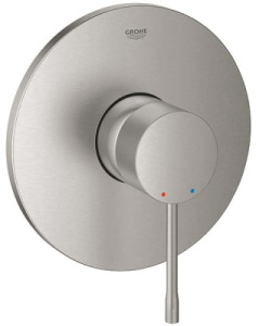 Смеситель встраиваемый Grohe Essence 24057DC1 (1 функция), суперсталь