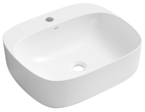 Умывальник Wellsee Ideal 326902000 / 326906000, 50х42, белый глянцевый