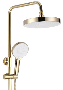 Душевая стойка Rea Bloom Gold REA-P9528 / Gold White REA-P9529, золото