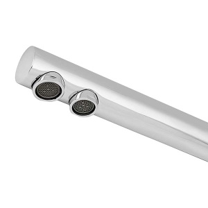 Смеситель для кухонной мойки AquaSanita Akvaduo 2663 L 001 chrome / 2663 L 002 nickel под фильтр, никель