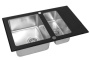 Кухонная мойка ZorG GS 7850-2 black