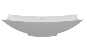 Умывальник Whitecross Coral белый матовый Solid Surface