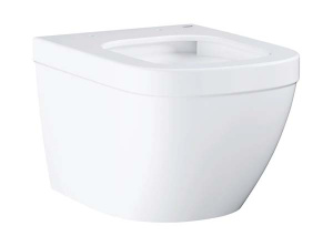 Подвесной унитаз Grohe Euro 39206000 безободковый с крышкой Soft Close