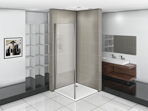 Боковая стенка Good Door Infinity SP C-CH 70 / 80 / 90 / 100, 100х185, прозрачный
