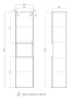 Пенал Vigo Wing 35 белый