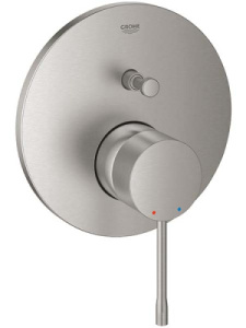 Смеситель встраиваемый Grohe Essence 24058DC1 (2 функции), суперсталь