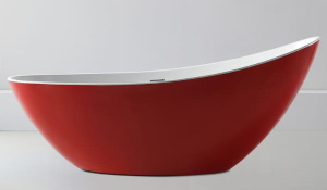 Акриловая ванна Abber AB9233R, 184х79