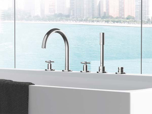 Смеситель на борт ванны Grohe Atrio New 19923003, хром