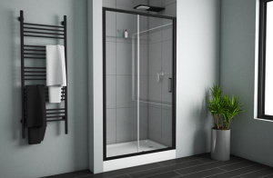 Душевая дверь Bravat Blackline BD120.4101B