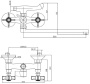 Смеситель для ванны Haiba HB2124