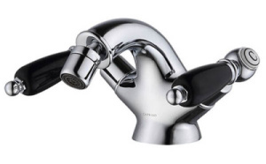Смеситель для биде Caprigo Adria-classic Black Edition 03B-530-CRM / 03B-530-VOT, хром