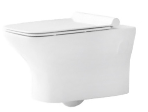 Подвесной унитаз BelBagno Romano BB248CHR безободковый, белый