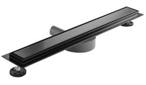 Душевой трап Rea Neox Pro Black двусторонний 60 / 70 / 80 / 90 / 100, 60 см