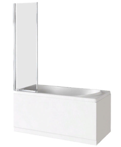 Душевая шторка на ванну Good Door Screen FO-80-C-CH