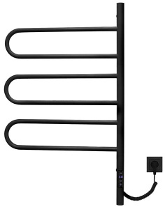 Полотенцесушитель Vincea VTD-1R2CBE / VTD-1R2CGE электрический, 42х79, графит