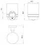 Стакан Lemark LM3236C