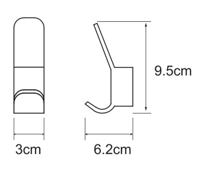 Крючок Wasserkraft Leine K-5023