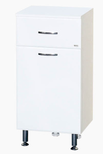 Комод Misty Люси 30 / 40 с корзиной для белья, 30/белый