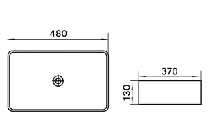 Умывальник Axus 9105