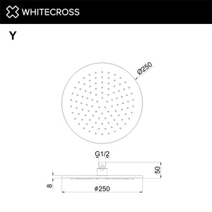 Верхний душ Whitecross Y1301GM