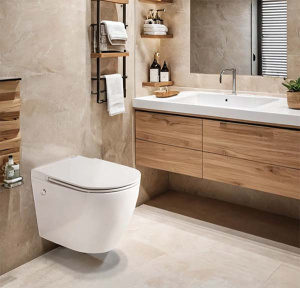 Подвесной унитаз Cerutti Sella Aria Pulse CT10193 с импульсным смывом