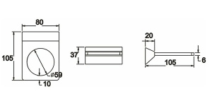 Стакан Rose RG1612H