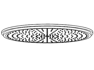 Верхний душ Grohe Rainshower Cosmopolitan 400 26256000