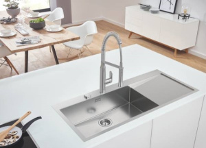 Кухонная мойка Grohe K1000 31581SD1 / 31582SD1