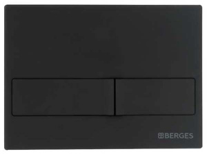 Кнопка для инсталляции Berges Novum L5 040015 / L6 040016, черный глянцевый