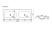 Умывальник CeramicaNova Grace CN7022MBwx / CN7023MBwx, 141х46, черный матовый