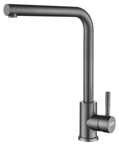 Кухонная мойка Arfeka Eco AR 60 Black со смесителем Isis, коландером и дозатором