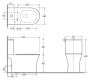 Напольный унитаз SantiLine SL-5010