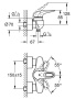Смеситель для душа Grohe Eurostyle 33590003