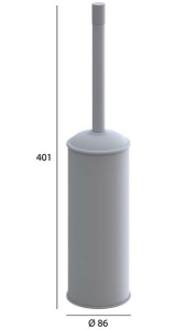 Ершик для унитаза Boheme Uno Chrome 10979-CR
