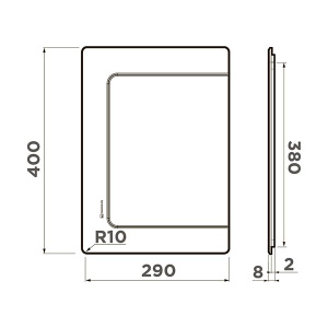 Разделочная доска для мойки Omoikiri CB-Basic-380-WD