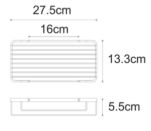Полка Wasserkraft K-722BLACK