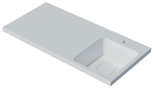 Умывальник Madera Kamilla 100 R / L, 100х48 R, белый