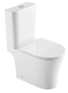 Напольный унитаз Gid Tn2124 с сиденьем Soft Close, белый