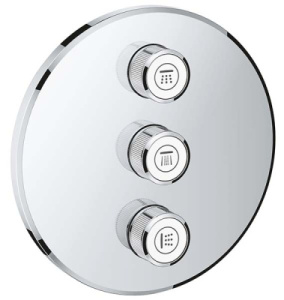 Переключатель режимов встраиваемый Grohe Grohtherm SmartControl 29122000 (3 функции), хром