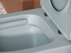 Подвесной унитаз CeramicaNova Balearica CN6000MH / CN6000MDH Rimless Soft Close, антрацит
