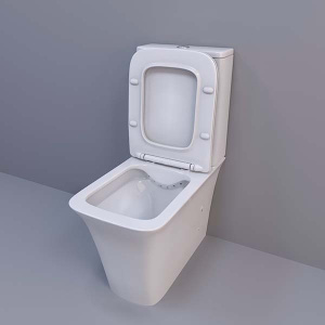 Напольный унитаз Cerutti Arno CT7838 безободковый с крышкой Soft Close