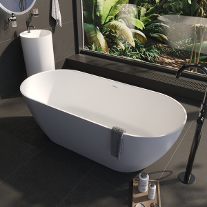 Ванна из искусственного камня Whitecross Tawna RAL матовый Solid Surface, 165х80, RAL матовый